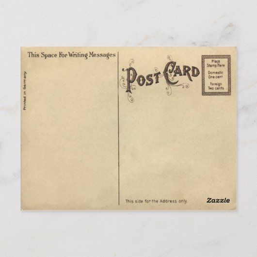 Old Colorado Postcard Postkarte (Rückseite)