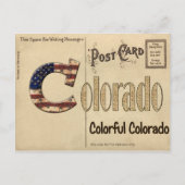Old Colorado Postcard Postkarte (Vorderseite)
