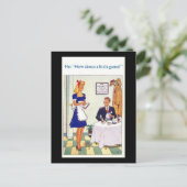 Old Comic Postcard - Ein kleines Spiel Postkarte (Stehend Vorderseite)