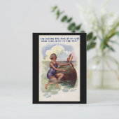 Old Comic Postcard - Spaß mit einem großen Buy Postkarte (Stehend Vorderseite)