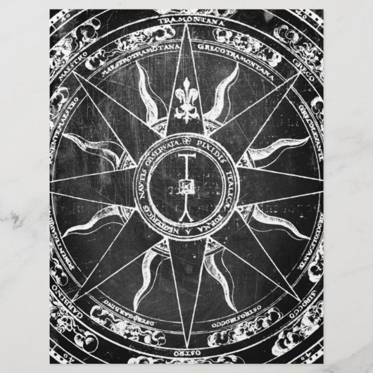 Old Compass Rose Flyer (Vorne)