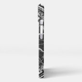 Old Compass Rose iPhone Hülle (Linke Seite)