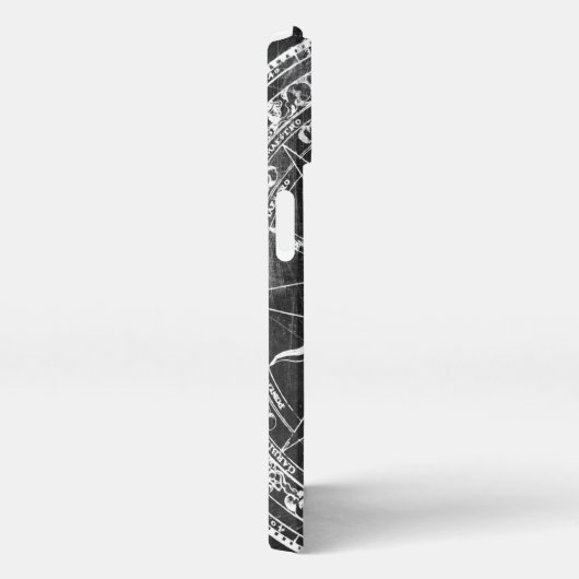 Old Compass Rose iPhone Hülle (Rechte Seite)