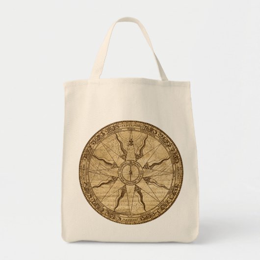 Old Compass Rose Tragetasche (Vorne)