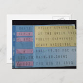 Old Concert 1 - gebildeten Brainfart Postkarte (Vorne/Hinten)