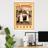 Old Country Bacon Poster (Heimbüro)