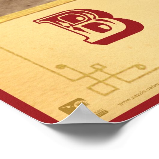 Old Country Bacon Poster (Ecke)