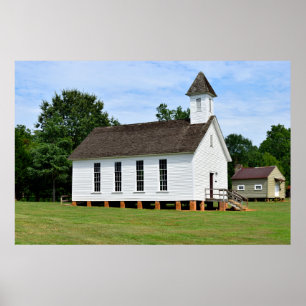 Old Country Church Poster
