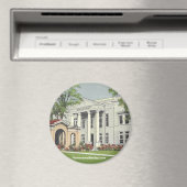 Old Courthouse Shelby NC Magnet (In Situ (Geschirrspüler))