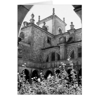 Old Courtyard Schwarz & Weiß Foto