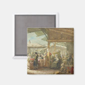 Old Covent Garden Market, 1825 Magnet (Vorderseite/Rückseite)