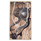 Old Cowboy Bit Geschenktasche Kleine Geschenktüte (Vorderseite)