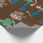 Old Cowboy Geschenkpapier (Ecke)