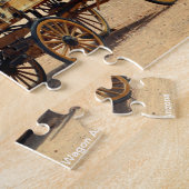 Old Cowboy Wagon Puzzle (Seite)