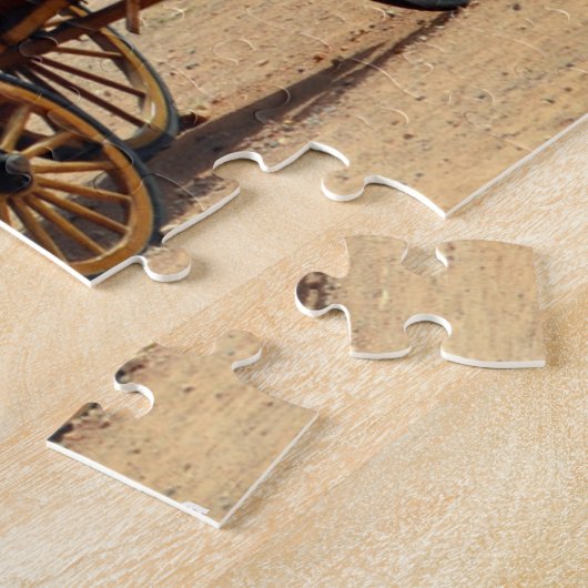 Old Cowboy Wagon Puzzle (Seite)