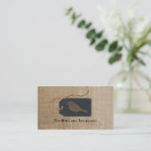Old Crow Business Cards Visitenkarte (Stehend Vorderseite)