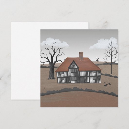 Old Crow Manor Card (Vorne/Hinten)