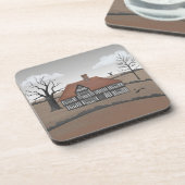 Old Crow Manor Getränkeuntersetzer (Linke Seite)