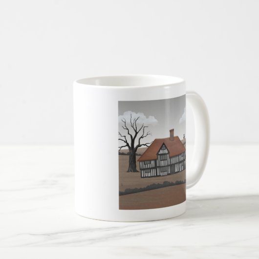 Old Crow Manor Kaffeetasse (VorderseiteRechts)