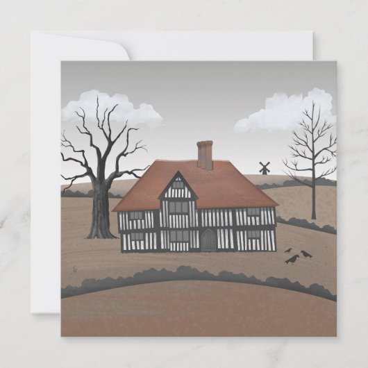 Old Crow Manor Karte (Vorderseite)