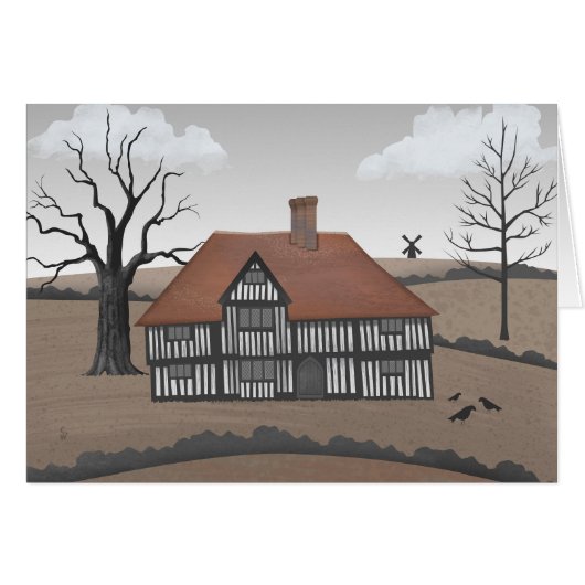 Old Crow Manor Karte (Vorderseite (Horizontal))