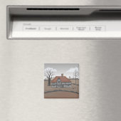 Old Crow Manor Magnet (In Situ (Geschirrspüler))