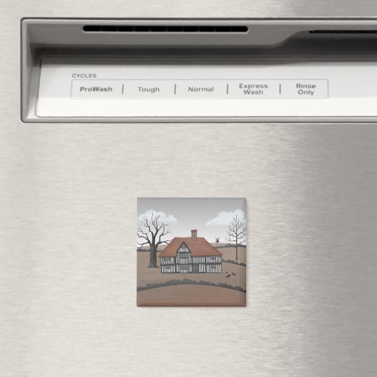 Old Crow Manor Magnet (In Situ (Geschirrspüler))