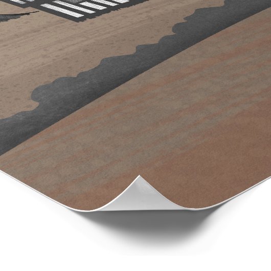 Old Crow Manor Poster (Ecke)