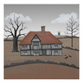 Old Crow Manor Poster (Vorderseite)