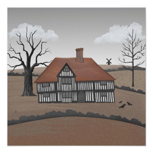 Old Crow Manor Poster (Vorderseite)