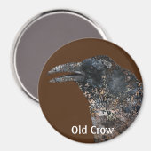 Old Crow Talking Canyons, New Mexico Magnet (Vorderseite/Rückseite)