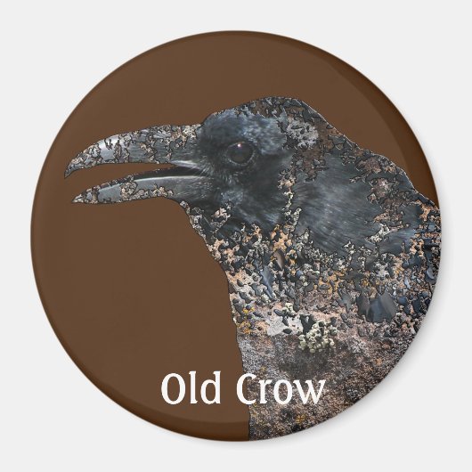 Old Crow Talking Canyons, New Mexico Magnet (Vorne)