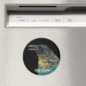 Old Crow Talking Canyons, New Mexico Magnet (In Situ (Geschirrspüler))