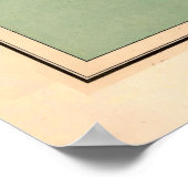 Old Dakar Senegal Map (1925) Poster (Ecke)