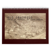 Old Deadwood 12 Month Calendar Kalender (Titelbild)