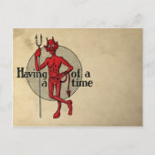Old Devil Postcard Postkarte (Vorderseite)