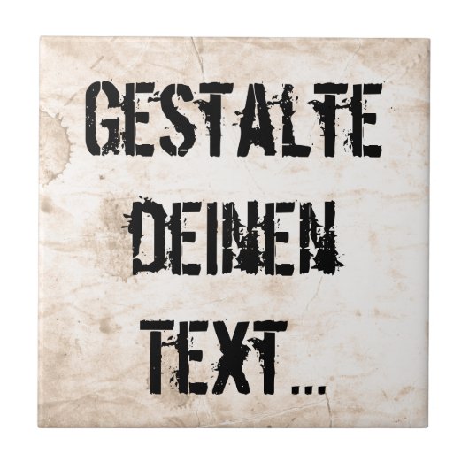 Old Dirty Background Fliese (Vorderseite)