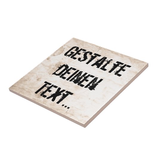 Old Dirty Background Fliese (Seite)