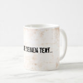 Old Dirty Background Kaffeetasse (VorderseiteRechts)