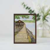 Old Dock/Point Reyes, CA - Mini-Sammlerstücke Postkarte (Stehend Vorderseite)