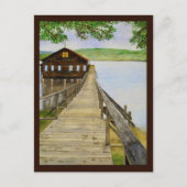Old Dock/Point Reyes, CA - Mini-Sammlerstücke Postkarte (Vorderseite)