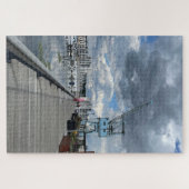 Old Dockside Crane Puzzle (Horizontal)