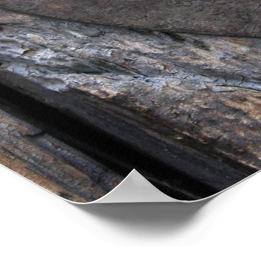 Old Door Keyhole Poster (Ecke)