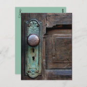 Old Door Knob - Postkarte (Vorne/Hinten)