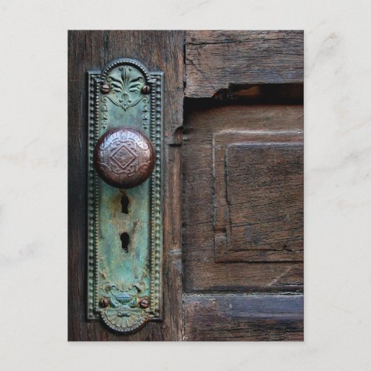 Old Door Knob - Postkarte (Vorderseite)