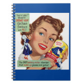 Old Dutch Cleanser Lady Notizblock (Vorderseite)