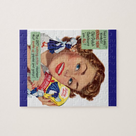 Old Dutch Cleanser Lady Puzzle (Horizontal)