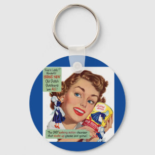 Old Dutch Cleanser Lady Schlüsselanhänger