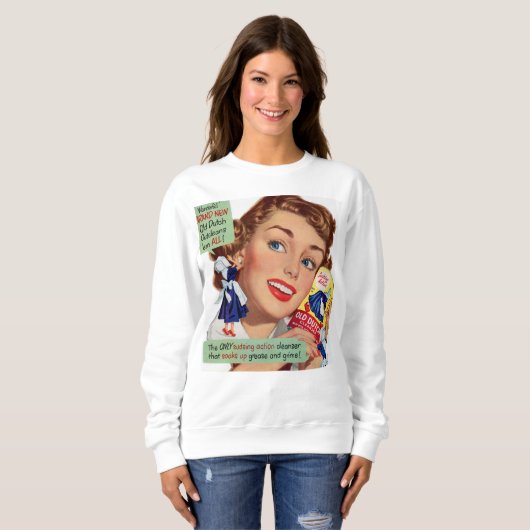 Old Dutch Cleanser Lady Sweatshirt (Vorne ganz)