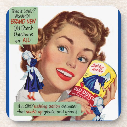Old Dutch Cleanser Lady Untersetzer (Vorderseite)